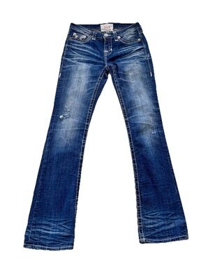BIG STAR Maddie Boot Mid Rise Jeans Medium Wash 27L Bootcut